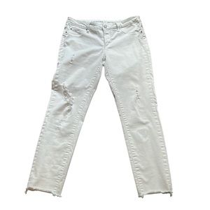 Articles Of Society White Distressed Jeans